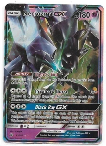 Pokémon Sun & Moon Burning Shadows #63/147 2017 Necrozma GX - Imagen 1 de 1