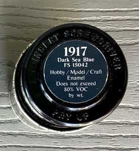 TESTORS MODEL MASTER DARK SEA BLUE FS 15042 CUSTOM ENAMEL SPRAY PAINT 85G 1917 - Picture 1 of 8