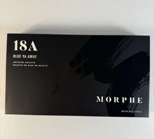 Morphe 18A Blue Ya Away Artistry Palette 18 Shades Eyeshadow Makeup Palette NEW - Picture 1 of 7