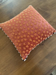 MacKenzie-Childs Throw Pillow 13" x 13" - Picture 1 of 13