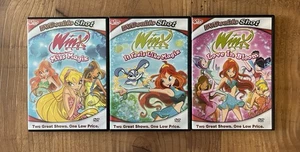 LOT WINX CLUB DVDs Adventures With The WINX Fairies Stella Flora + FULLY TESTED - Imagen 1 de 8