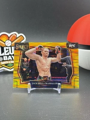 Jack Della Maddalena 2023 Select UFC Octagonside Gold Flash /10 Rookie (CB) - Image 1 of 2
