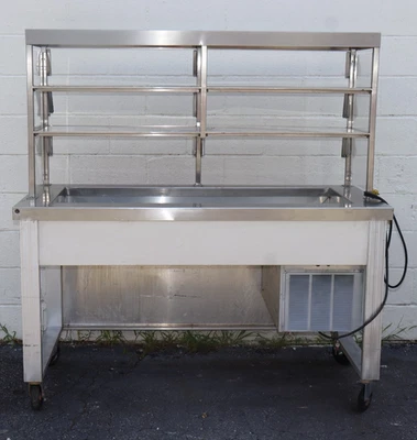 SERVOLIFT EAST 502-2R REFRIGERADO POZO FRÍO BUFFET, EXPOSITOR MERCHANDISER Foto 1 de 4