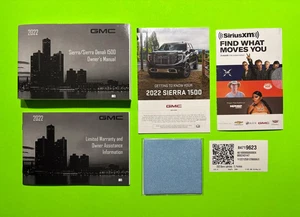 2022 GMC SIERRA / SIERRA DENALI 1500 Factory Owners Manual Set *OEM* - Picture 1 of 5