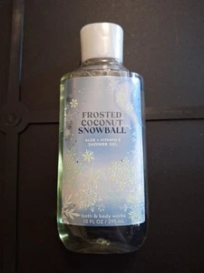 NEW Frosted Coconut Snowball Shower Gel Bath & Body Works 10 fl oz Sealed - Picture 1 of 1
