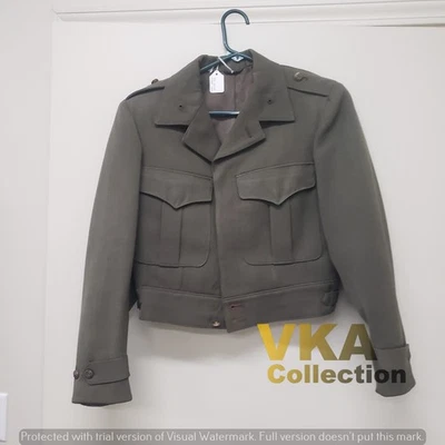 WWII Named USMC Tailored Ike Jacket - Image 1 of 4