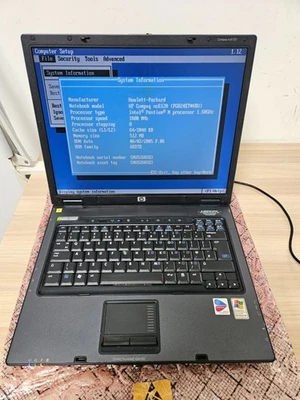 HP Compaq NC6120 - Vintage Laptop - Pentium M - 512MB - No Storage - Image 1 of 4