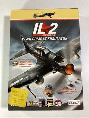 2001 Ubisoft IL-2 Sturmovik WWII Combat Simulator For Windows/PC NEW UNOPENED - Image 1 of 4