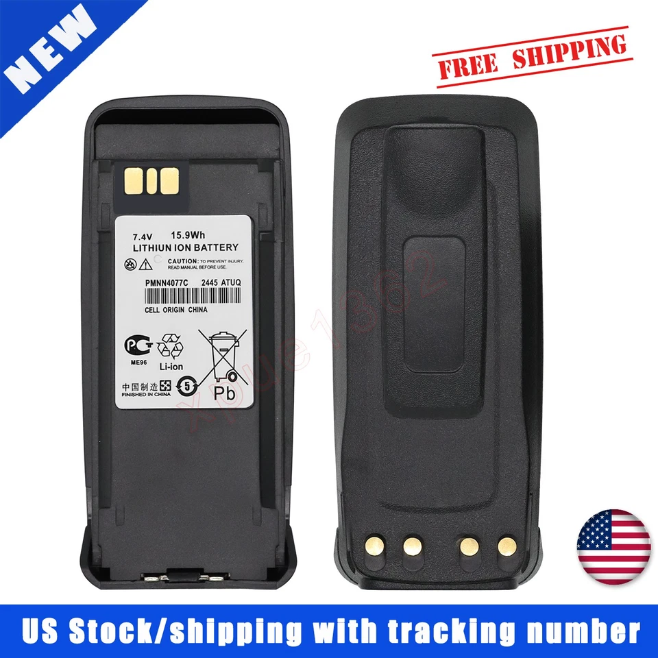 Batería nueva para Motorola XPR6100 XPR6300 XPR6350 XPR6500 XPR6550 XPR6380 XPR6580 Foto 1 de 4