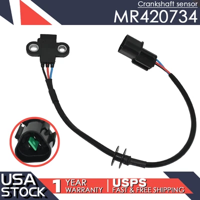 Crankshaft Position Sensor MR420734 for 1995-2007 Mitsubishi Lancer Carisma Colt - Image 1 of 4