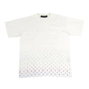 LOUIS VUITTON Monograma Degradado Embellecido Camiseta Hombre Blanco Multicolor - Imagen 1 de 10