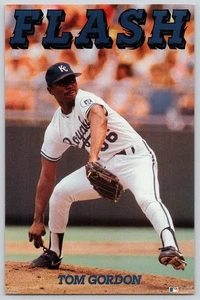 Mini póster postal TOM GORDON Flash Costacos Brothers 6" x 4" RARO - Imagen 1 de 2