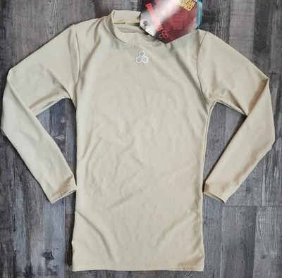 Camisa de Compresión McDavid Niños Grande Beige 784YT Juvenil Body Shirt Vegas Dorado NUEVO Foto 1 de 4