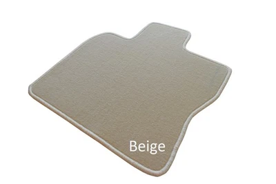 Premium Tapis de sol velour pour Mazda MX 5 MX-5 III cabrio 2005-2014, Beige moq - Photo 1/4