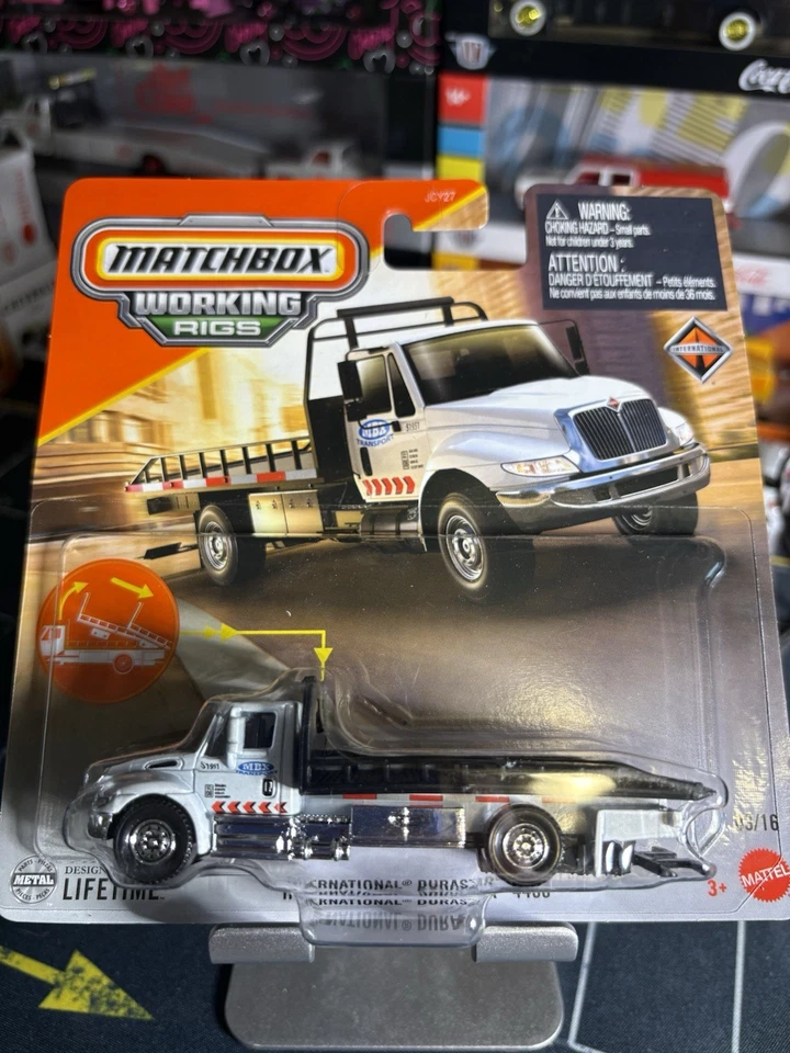 MATCHBOX 2025 WORKING RIGS 08/16 INTERNATIONAL WORKSTAR 7500 DUMO TRUCK DIECAST