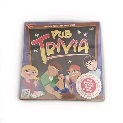 John Herbert's PUB TRIVIA - University Games 2012 Old Fashioned Team Trivia NEW - Image 1 of 4