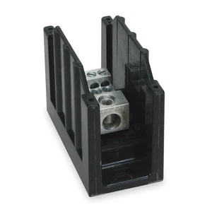 BUSSMANN 16321-1 Power Distr Block,Al/Cu,600V AC/DC 3XH60 - Picture 1 of 1