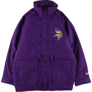Vintage '90'S NFL Minnesota Vikings Logo Athletic Jacket Men's Size Large Size L - Picture 1 of 19