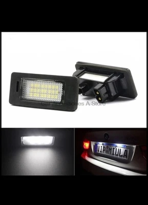 2x ECLAIRAGE PLAQUE 24 LED SMD BMW SERIE 1 3 5 X1 X5 X6 - Photo 1/2