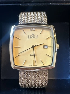 Elegante und stilvolle Herren Armbanduhr der Marke Eden Switzerland - Bild 1 von 4