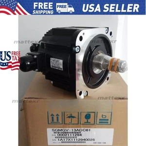 1PCS SGMGV-13ADC61 1PCS NEW Yaskawa SERVO MOTOR SGMGV-13ADC61 - Picture 1 of 2
