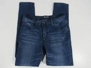 Vanilla Star Mid Rise Skinny Girl's Size 14 Blue Cotton Denim Jeans - Picture 1 of 11