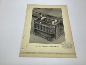 ORIGINAL -- Stromberg Carlson - Deco Radio paper -- #231-F COFFEE TABLE MODEL