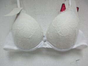 Lily Of France  Women's 2131701 Ego Boost Bra White Size 34B NWD!!!