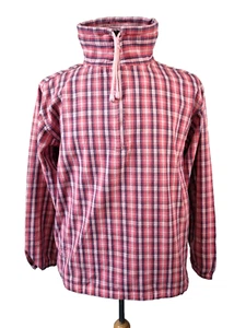 Top Jersey Vintage OFERTA Tareas Rosa Cuadros Tartán Talla XL 44" Pecho - Imagen 1 de 12