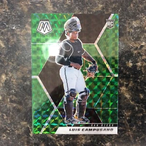 2021 Panini Mosaic Green Prizm Luis Campusano Rookie San Diego Padres #248 - Bild 1 von 2