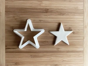 Star Cookie Cutter Fondant Jewelry Mini Clay Earring Geometric Cutter - Picture 1 of 1
