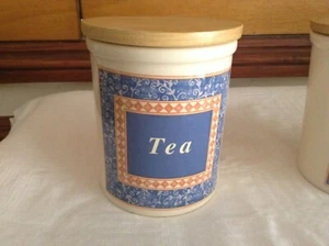 CLOVERLEAF TEA JAR - Picture 1 of 4