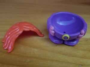 Vintage Nerfuls Betty Ball Hair & Body / Feet Only (Parker Brother, 1985) Parts - Bild 1 von 1