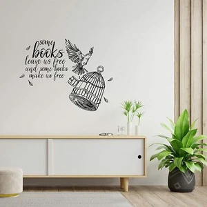 Free - Life Book Quote Vinyl Design Wall Art Decal Boys Girl Kid Rooms Decor - Picture 1 of 5