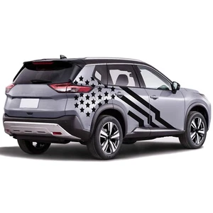Back side US flag graphics stickers decal compatible with Nissan Rogue - Picture 1 of 15