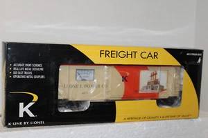 LIONEL/K-LINE 36838 LIONEL POWER COMPANY  OPERATING VOLTMETER CAR - Picture 1 of 2
