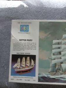 RARE 1/350 SCALE "NIPPON MARU" SAILING SHIP / BOAT MODEL KIT By Lee Models - Picture 1 of 20