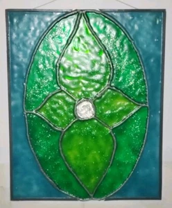 Hand Painted Stain Glass Art - Picture 1 of 3