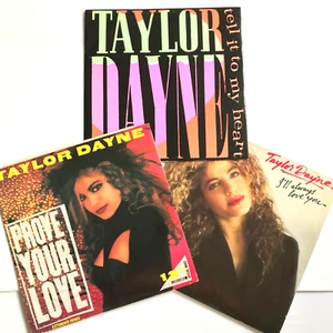 Taylor Dayne Vinyl 12" Bundle Job Lot x3 Tell it to my Heart, Prove Your Love - Picture 1 of 6