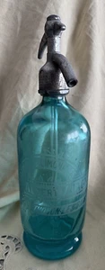 Vecchio Sifone Seltz -Vintage seltzer - Albert Vuagnoux  -Thonon les Bains - Foto 1 di 8
