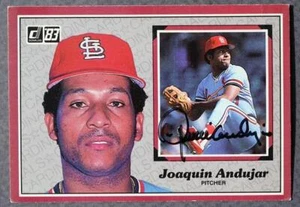 St. Louis Cardinals Joaquin Andujar signed / autographed 1983 Donruss BIG card-- - Picture 1 of 1
