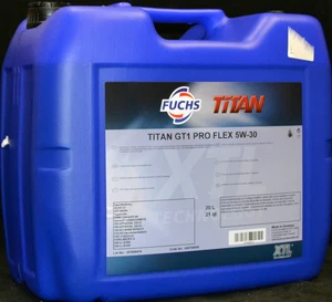 20 Liter Fuchs Titan GT1 Flex 23 5W-30 Motoröl 5W30 Opel dexos2 MB 229.52 BMW - Bild 1 von 1