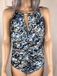 Costume da bagno donna nuovo con etichetta magico vetro mare kat pezzo unico taglia 16 - Foto 1 di 5
