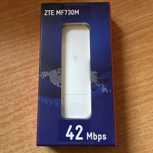 New+Unlocked ZTE MF730M 42Mbps 3G Mobile Broadband Internet USB Dongle/Stick UK - Imagen 1 de 3