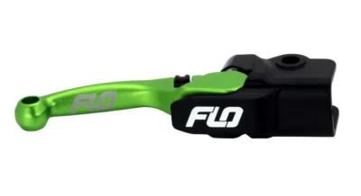 Kawasaki KX250F KX450F FLO MOTORSPORTS PRO 160 BRAKE LEVER GREEN - Image 1 of 4