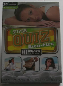 Super Quiz Bien-être COACH santé équilibre mental cérébral PC CD ROM NEUF SCELLÉ - Photo 1/5