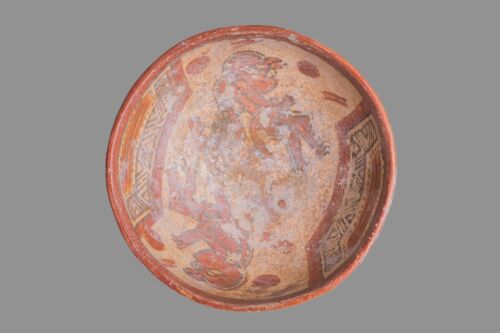 MAYAN POLICHROM COPADOR MISKA, 900 CE - 1200 CE