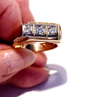 14K SOLID GOLD APPROX. 1/2 CTW DIAMOND RING!