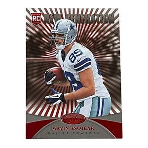 2013 Panini Certificato Rosso Platino #234 Gavin Escobar Dallas Cowboys Calcio - Foto 1 di 2