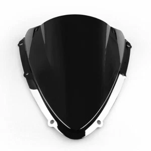 Parabrisas ABS negro doble burbuja para Suzuki GSXR600/750 08-10 K8 - Imagen 1 de 3